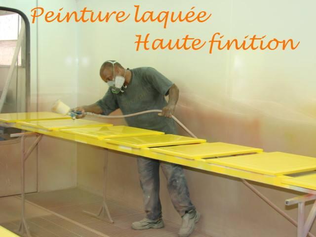 Peinture de meubles laquée
