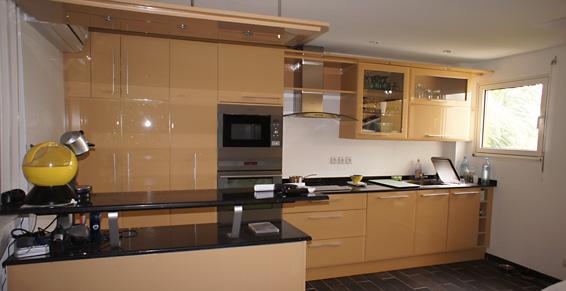 Cuisine couleur crème