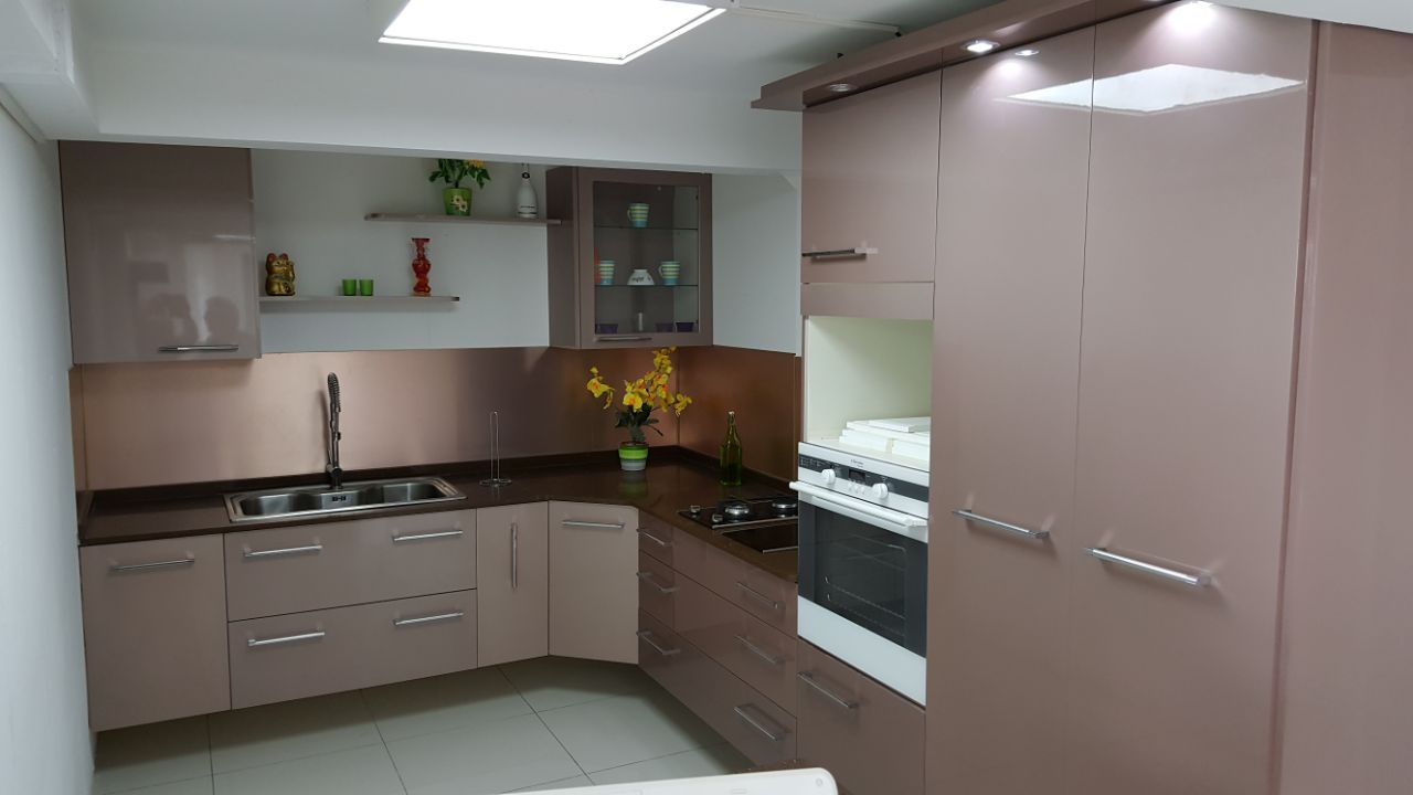 Cuisine PVC cuivrée