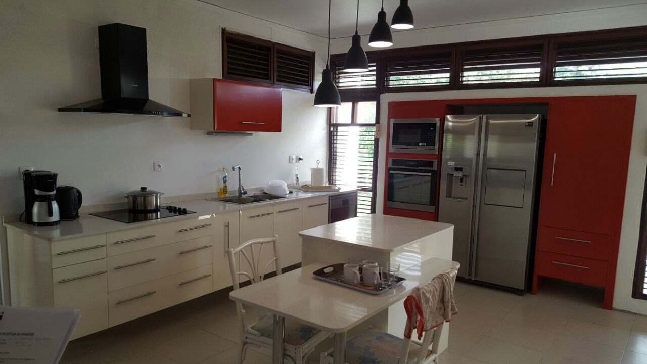 Cuisine en PVC laqué