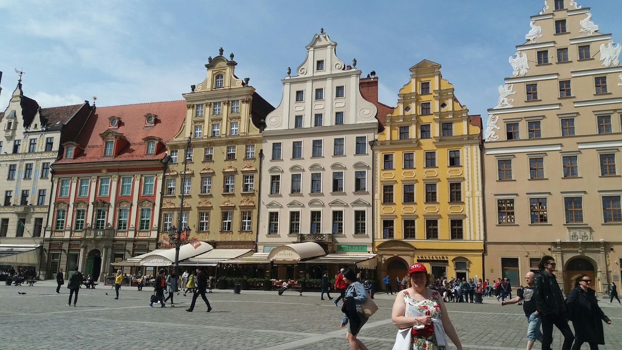 Wroclaw Market Square Poland