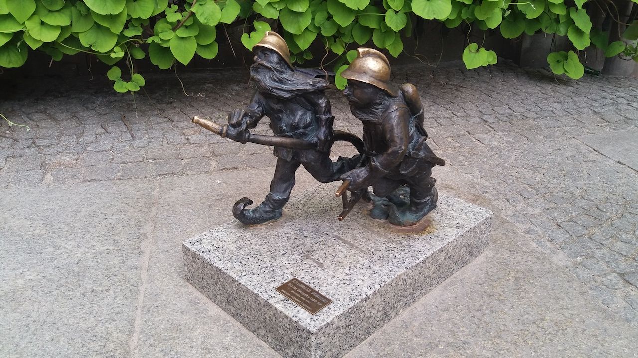 Fire Fighter Dwarfs Wroclaw Poland