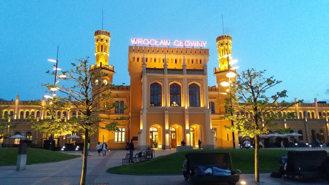 Wroclaw Glowny Station Poland
