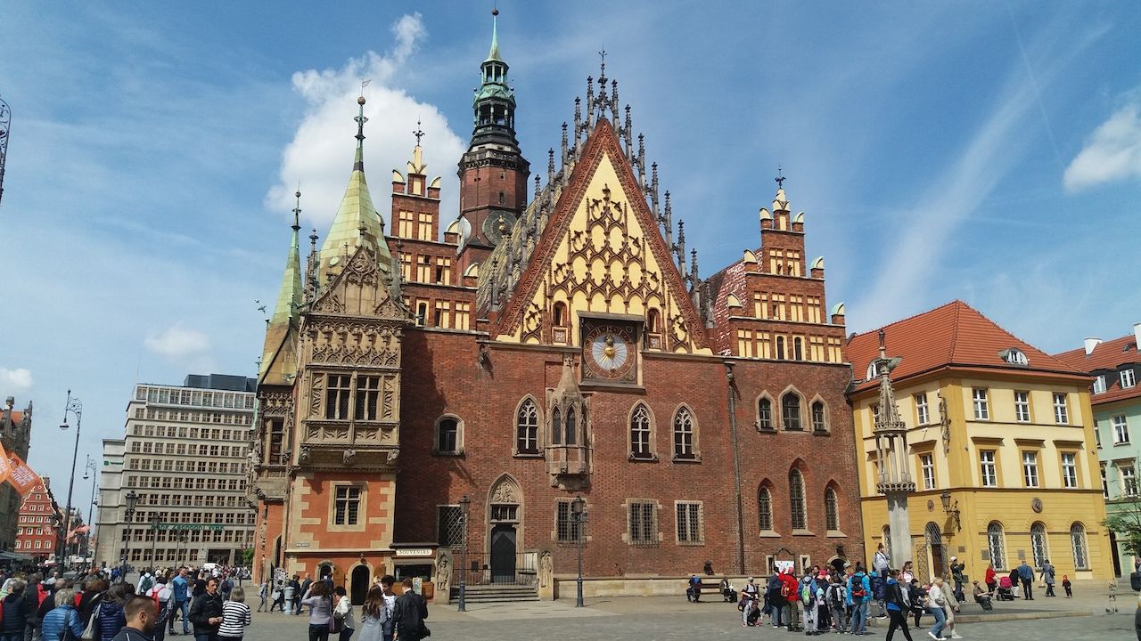 Wroclaw Town Hall Poland