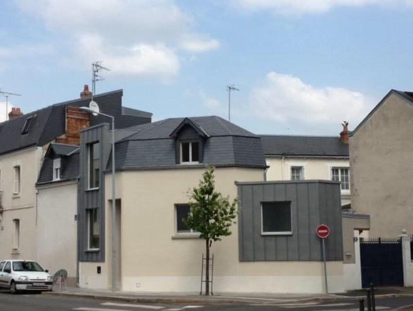 Maison en cours d'extension