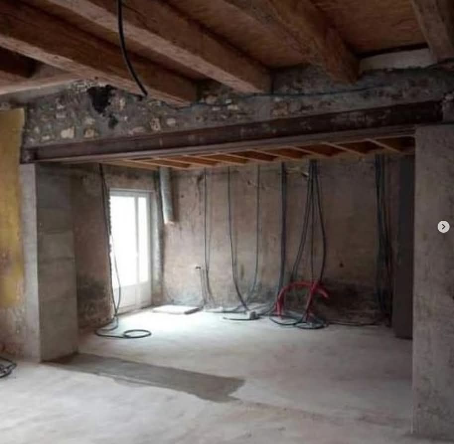 Maison en cours de réhabilitation