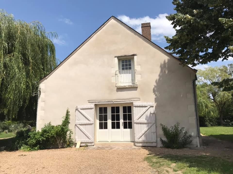 Ravalement d'une façade avec enduit à la chaux