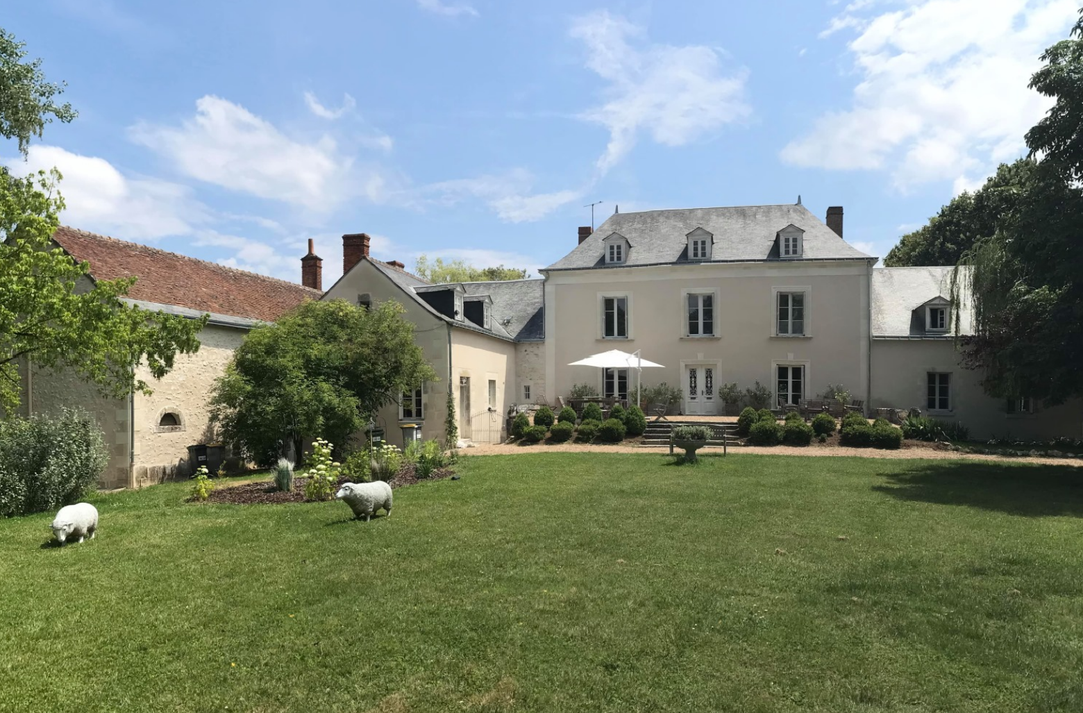Ravalement de façade avec enduit à la chaux