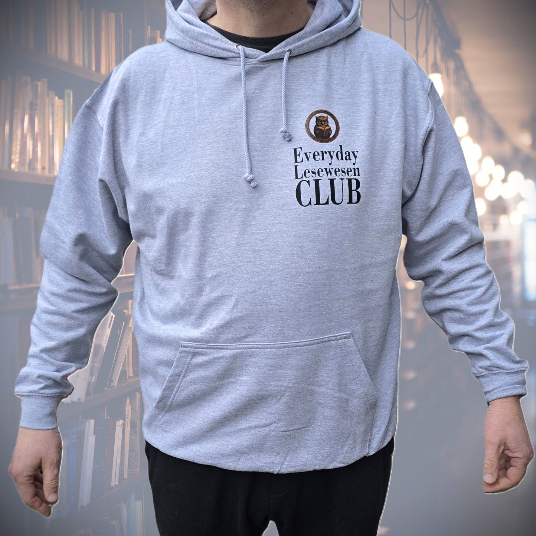 Der Everyday Lesewesen Club Hoodie – Willkommen im Club - XS bis 5XL