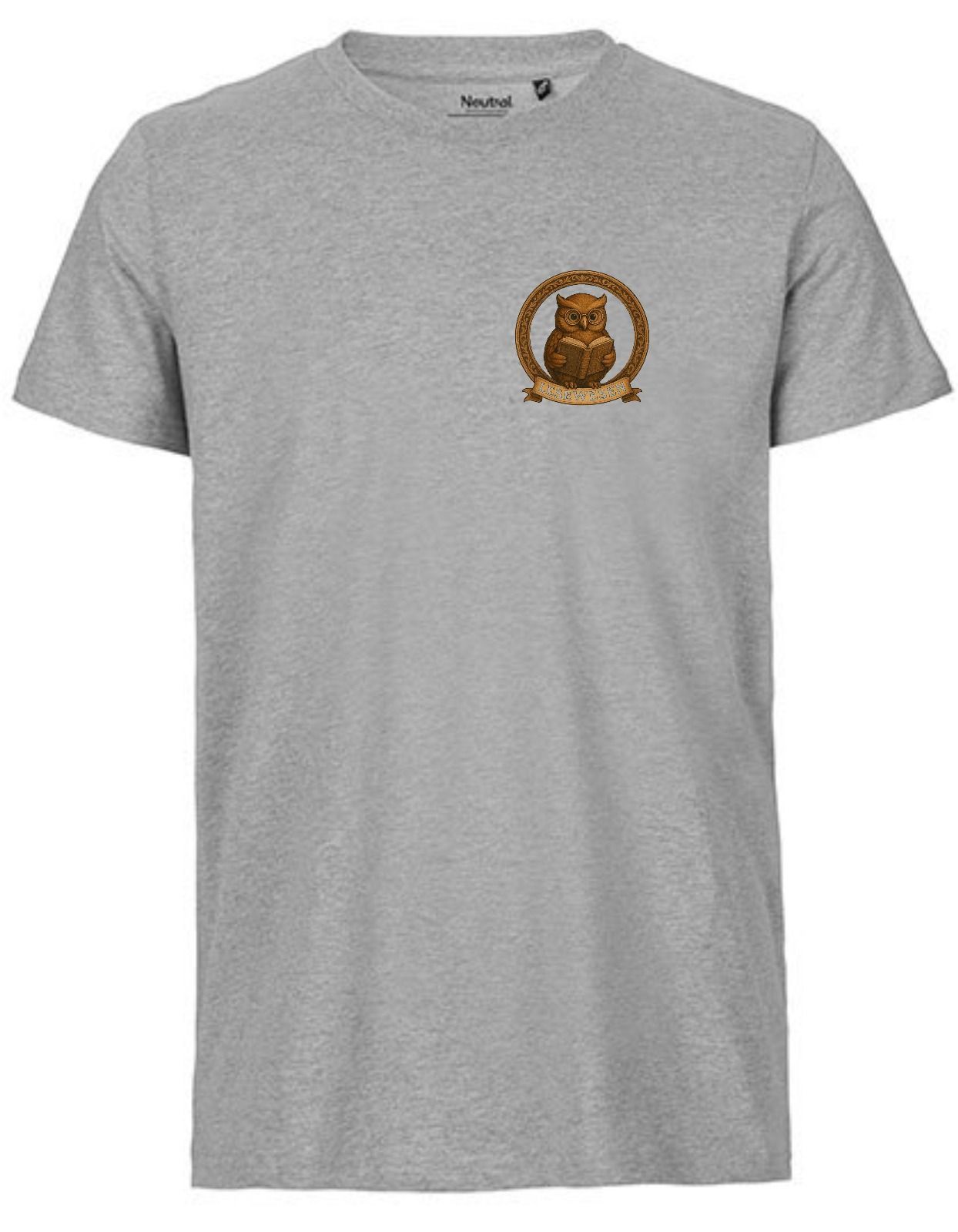 T-Shirt Lesewesen mit Brustemblem 140 g/m²