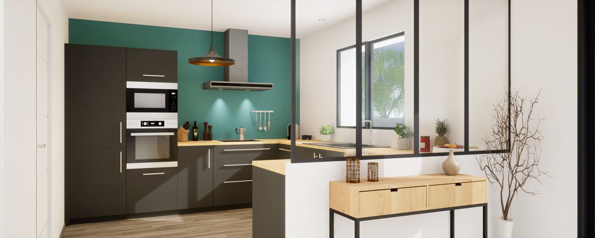 Verrière métallique