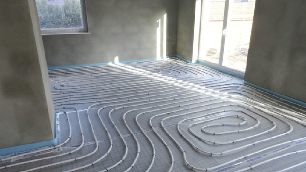 Fußbodenheizung