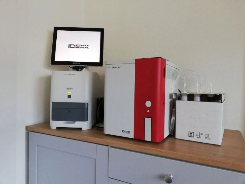 Labor von der Kleintierpraxis / Klinik und Petshop Adlergarten Dr. med. vet. Flavio Regli