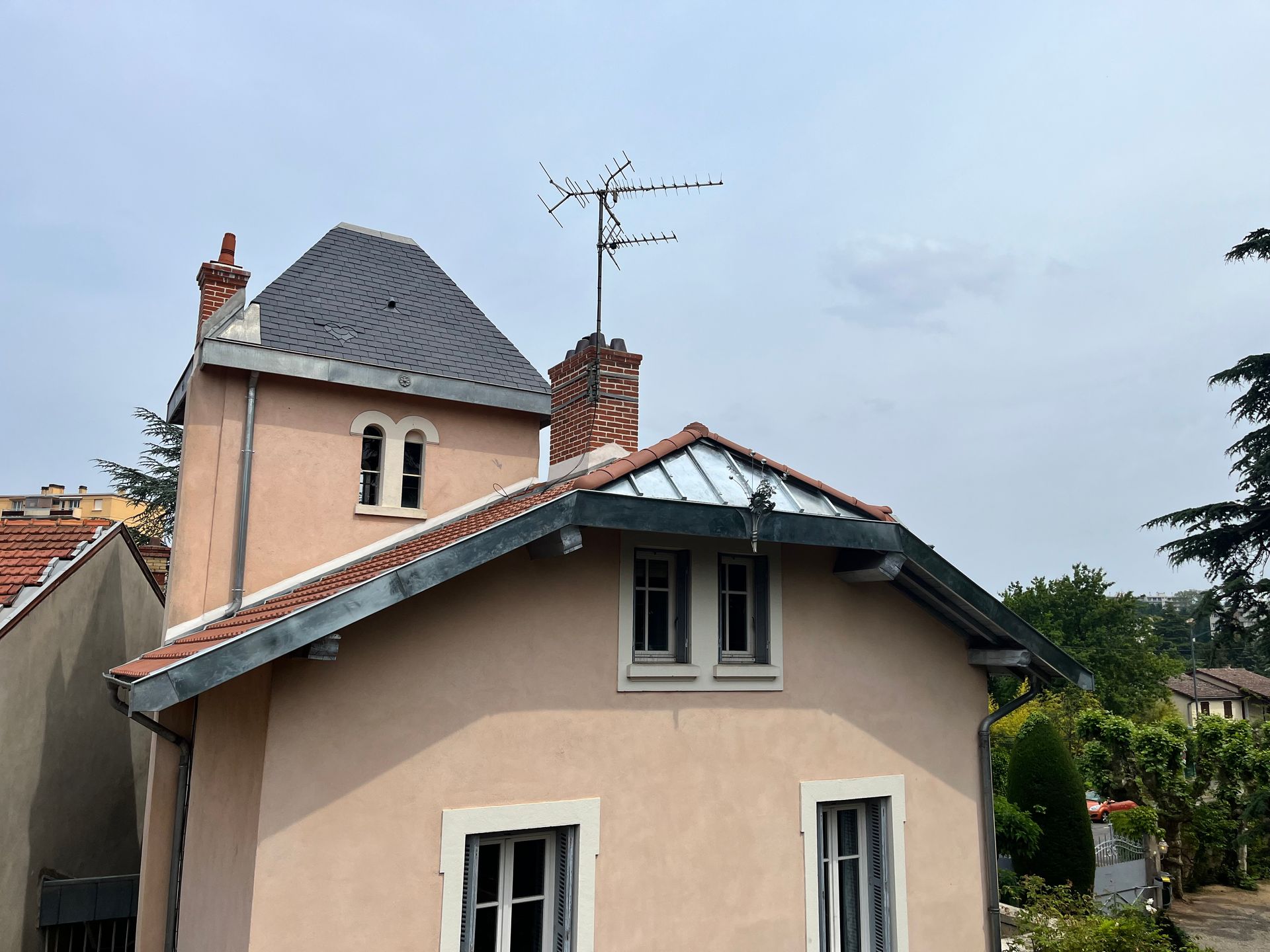 Travaux de zinguerie