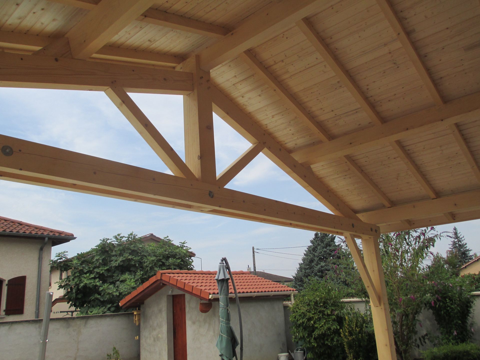 Charpente bois traditionnelle