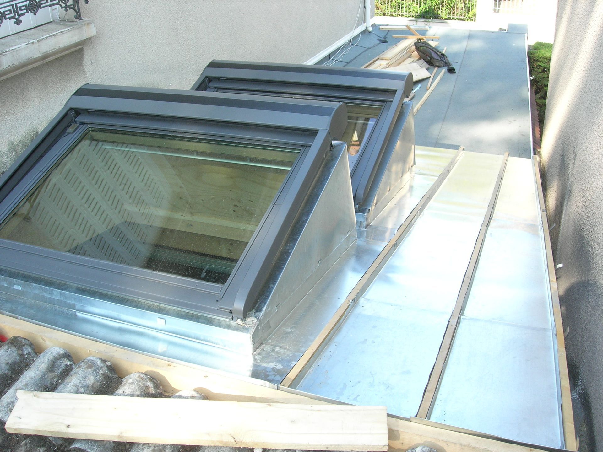 Réhausse de Velux pour toit plat