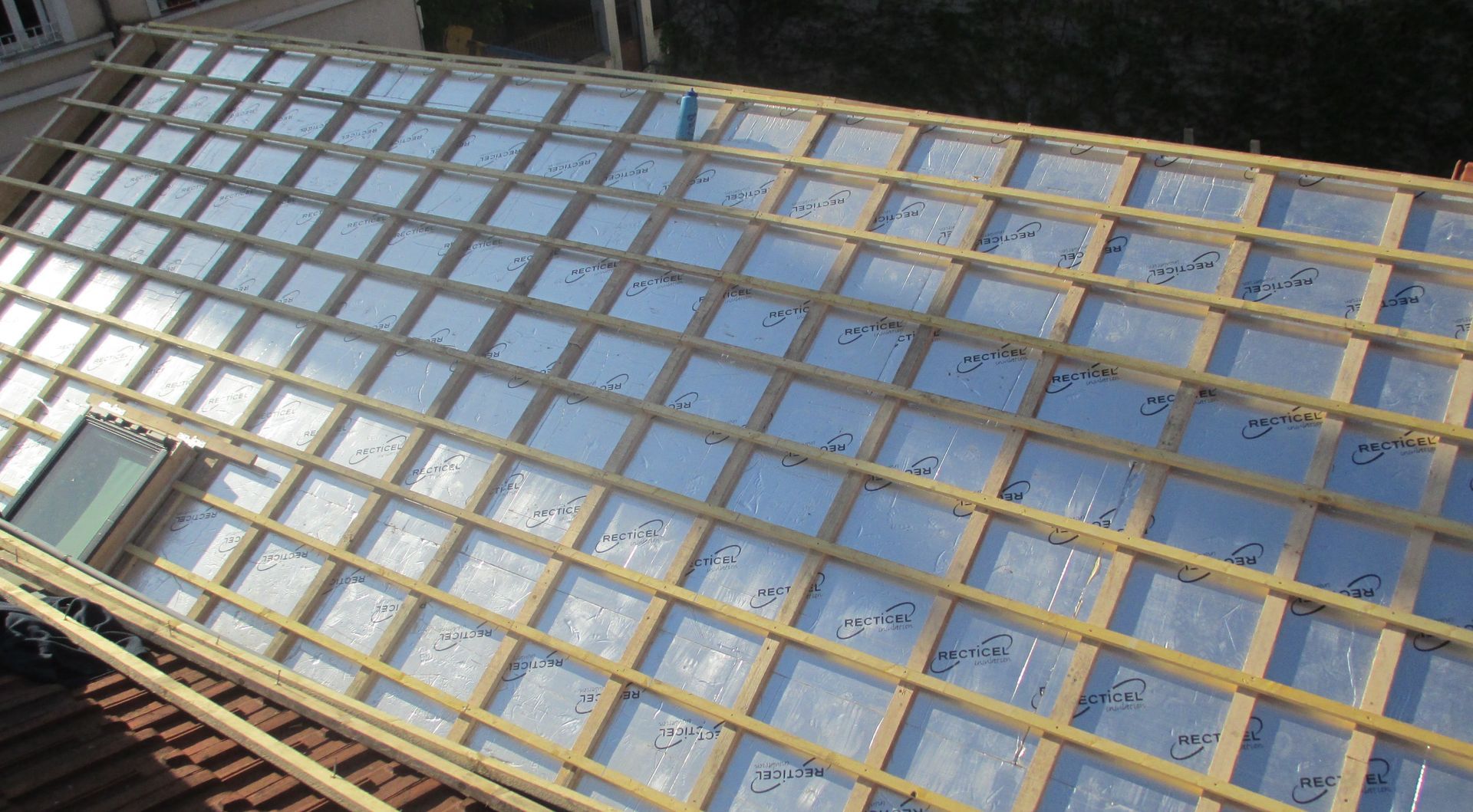 Isolation de toiture extérieure