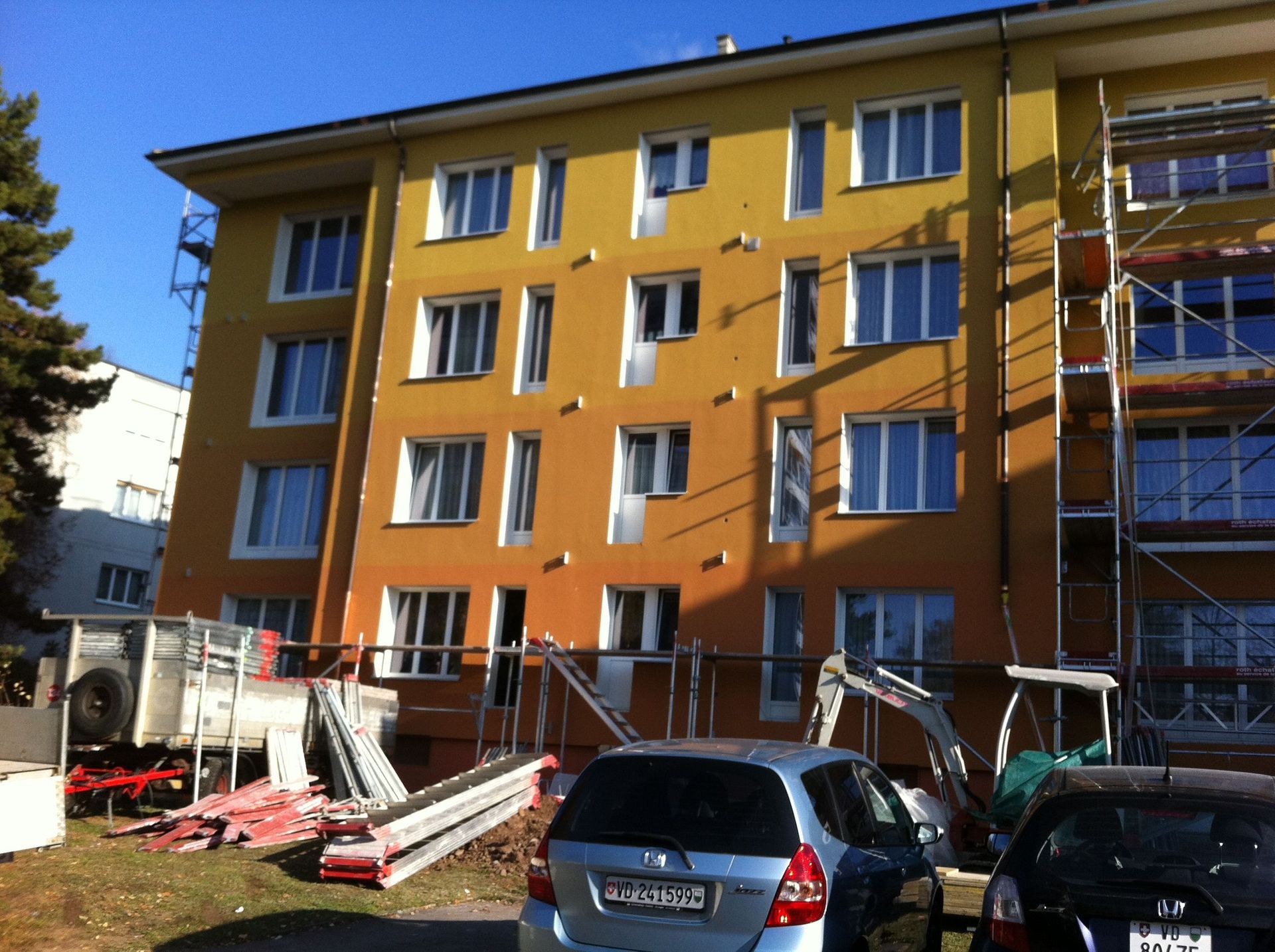 Verputze für Fassaden und den Innenbereich Gipser Geschäft Ve-Tro-Isol AG in Heimberg