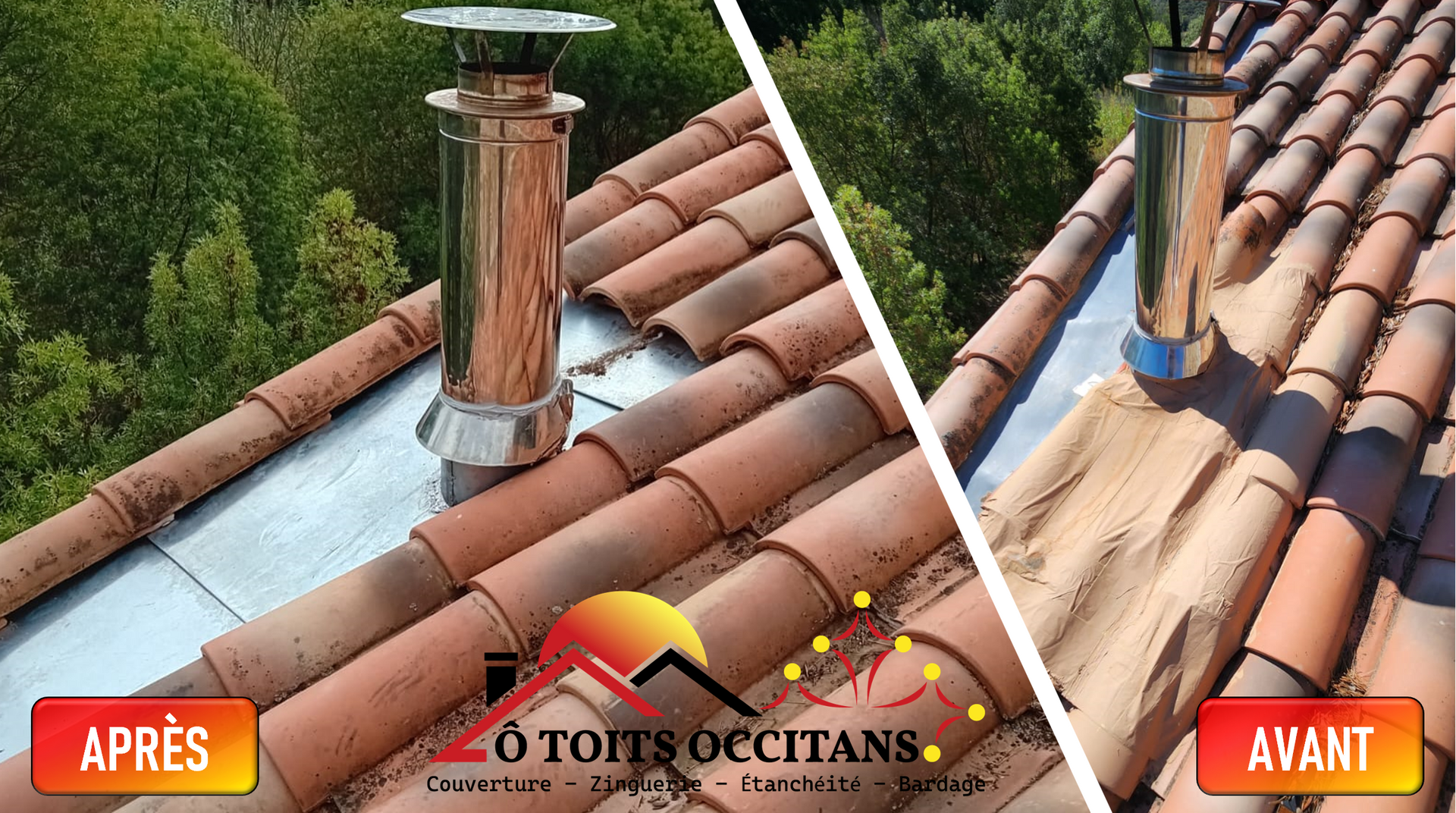 Montage avant après