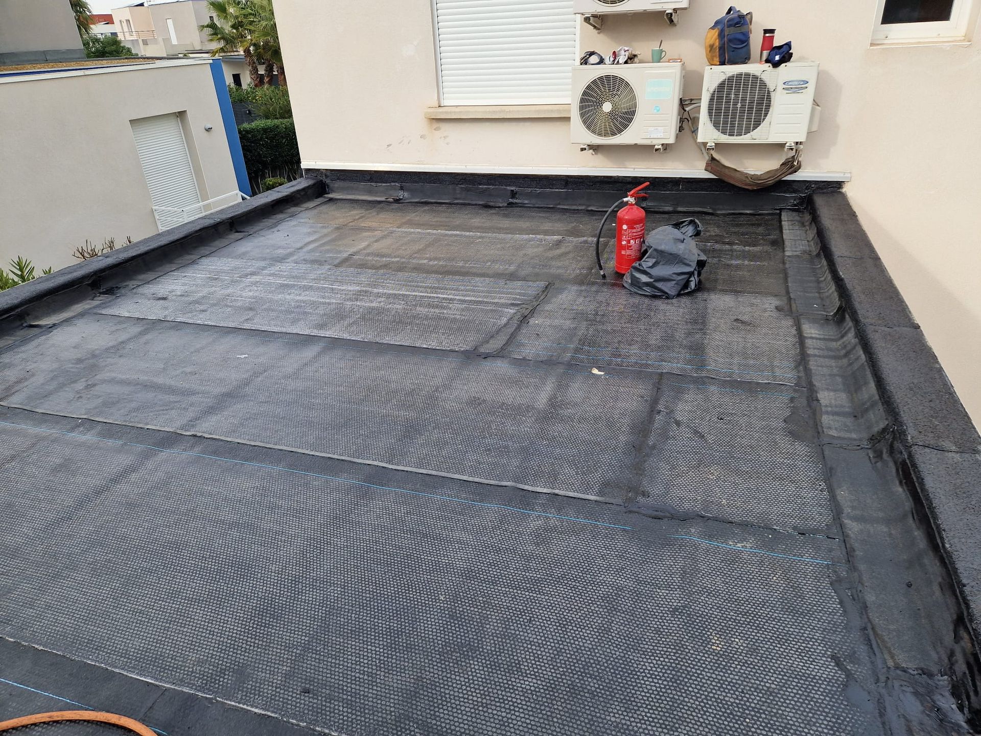 Rénovation de l'étanchéité d'un toit-terrasse