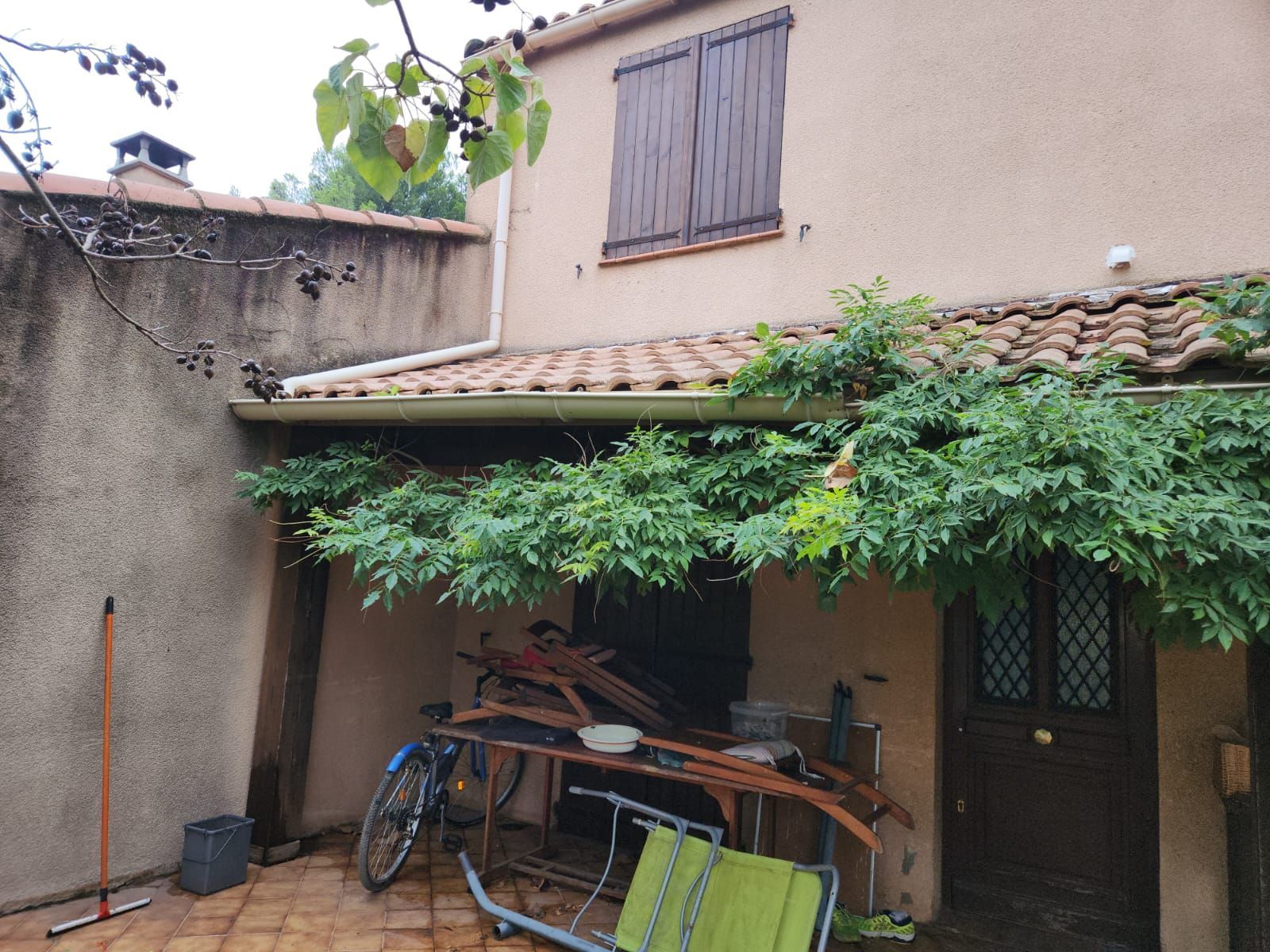 Terrasse à rénover