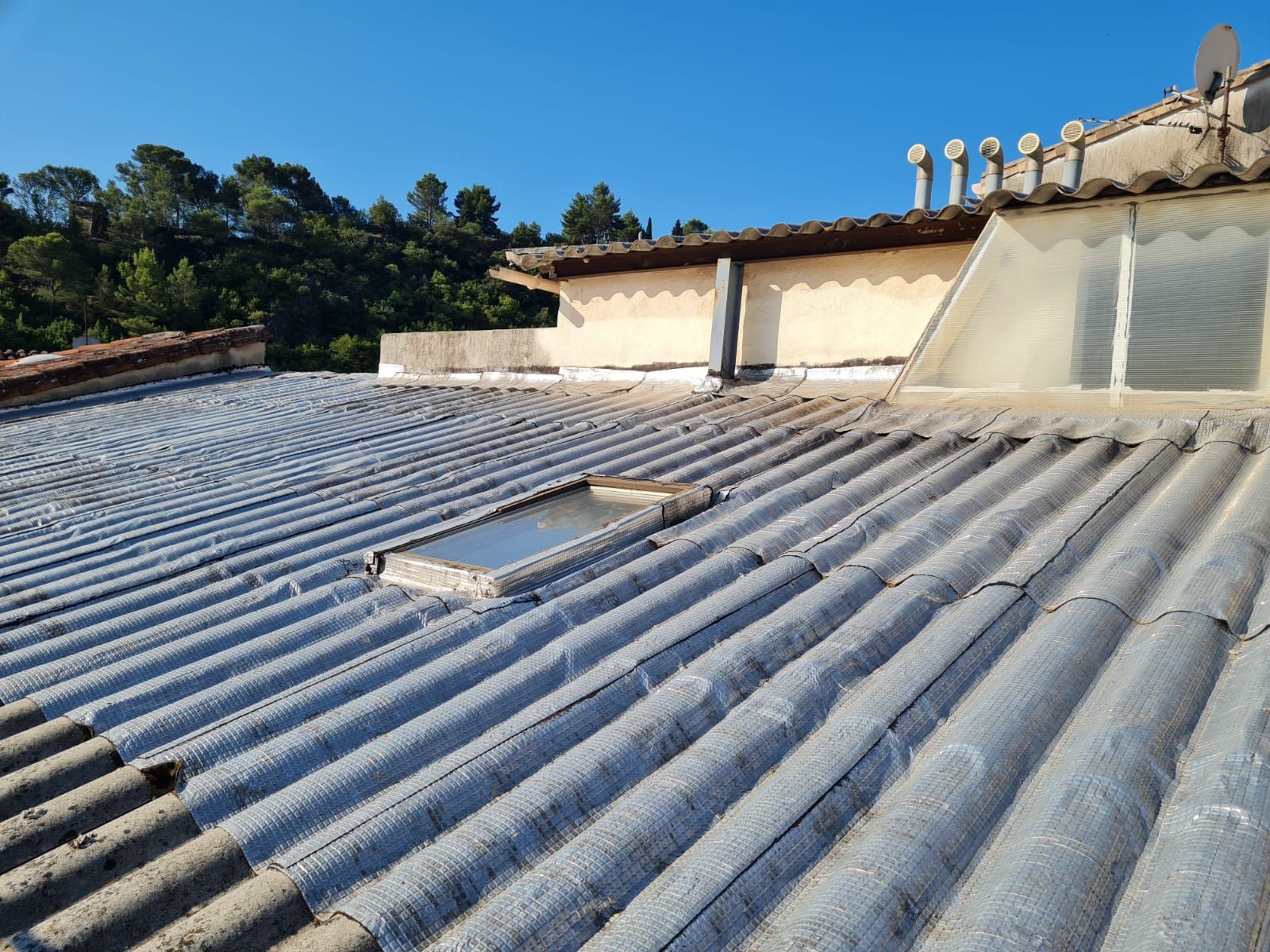 Ancienne toiture à rénover