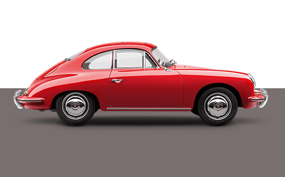 Voiture de collection rouge Mulhouse