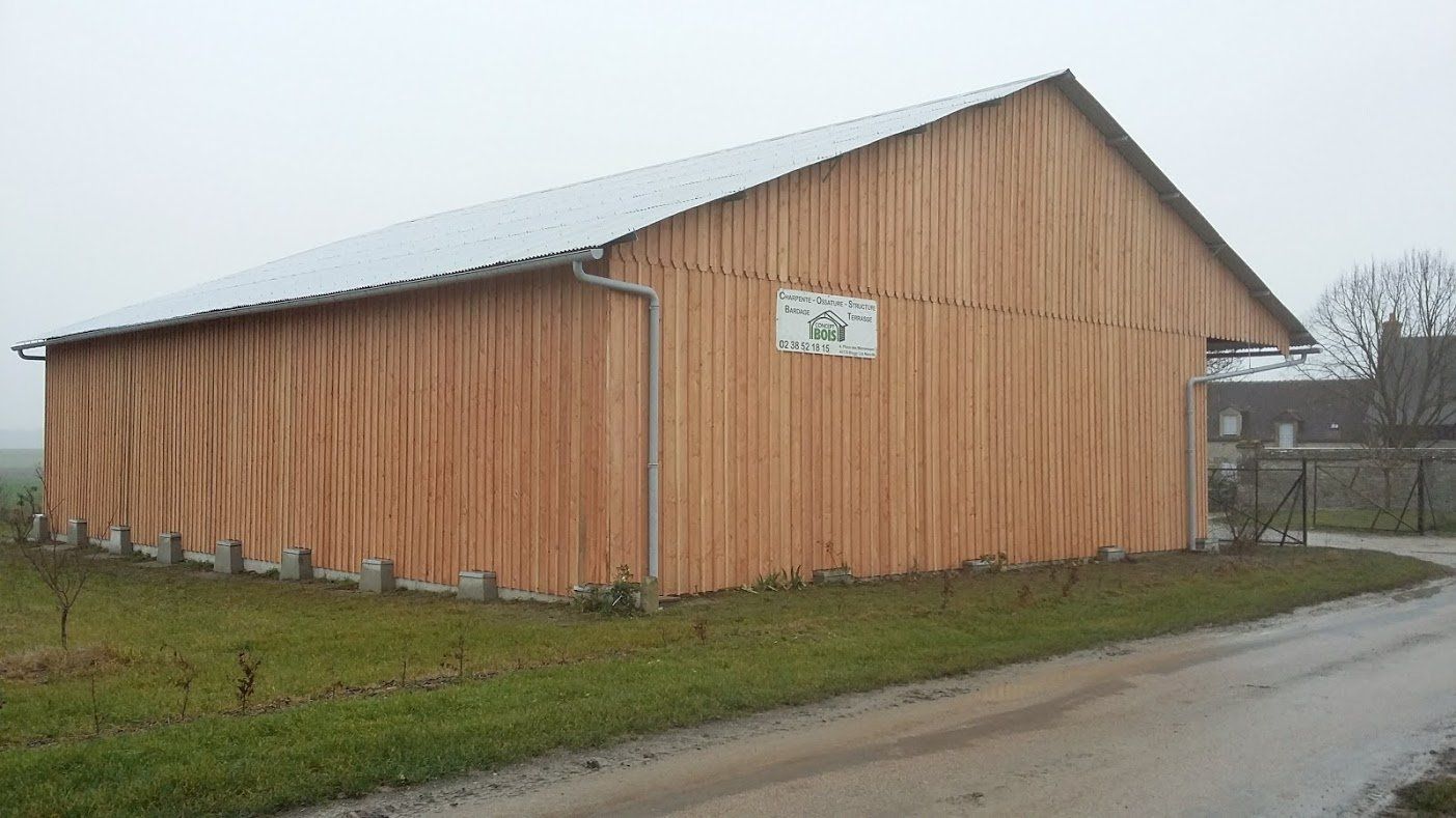 Bardage ossature bois