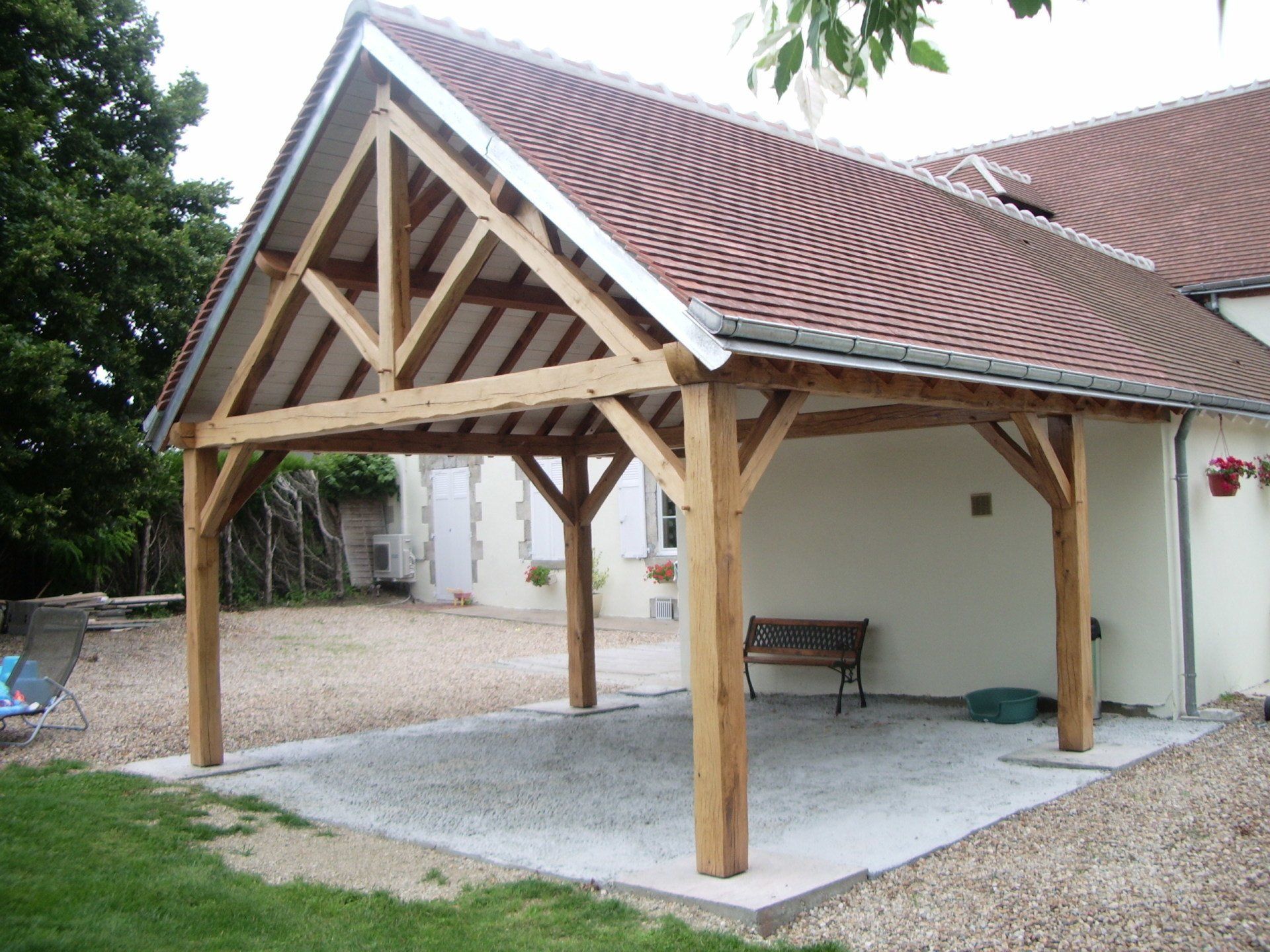 Construction charpente traditionnelle