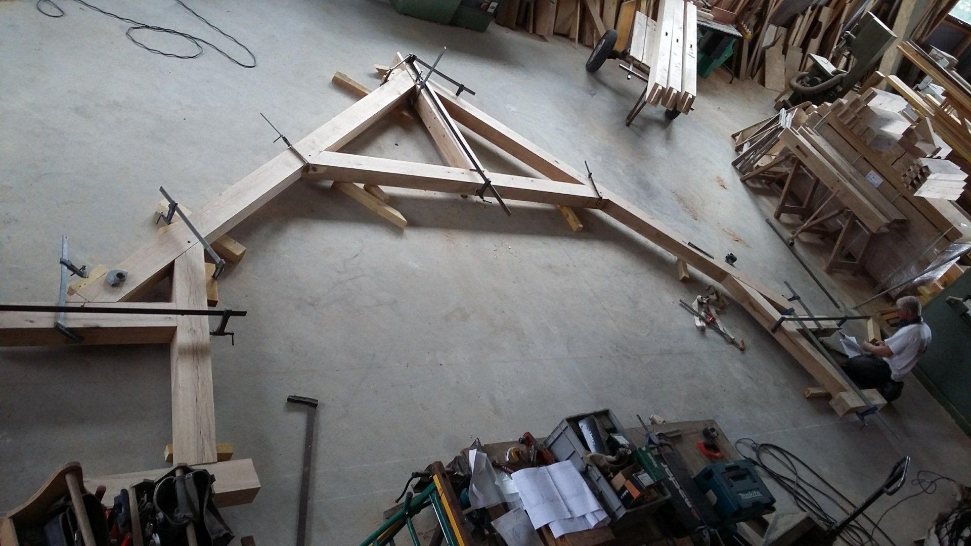 Fabrication de charpente