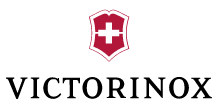 Das Logo von Victorinox ist ein rot-weißes Schild mit einem Kreuz darauf.