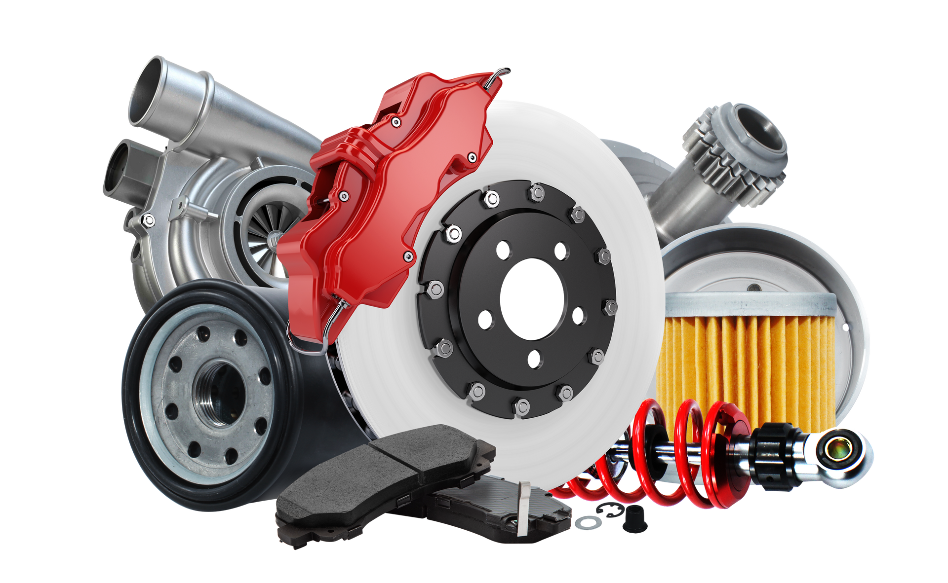 Des pièces détachées automobiles