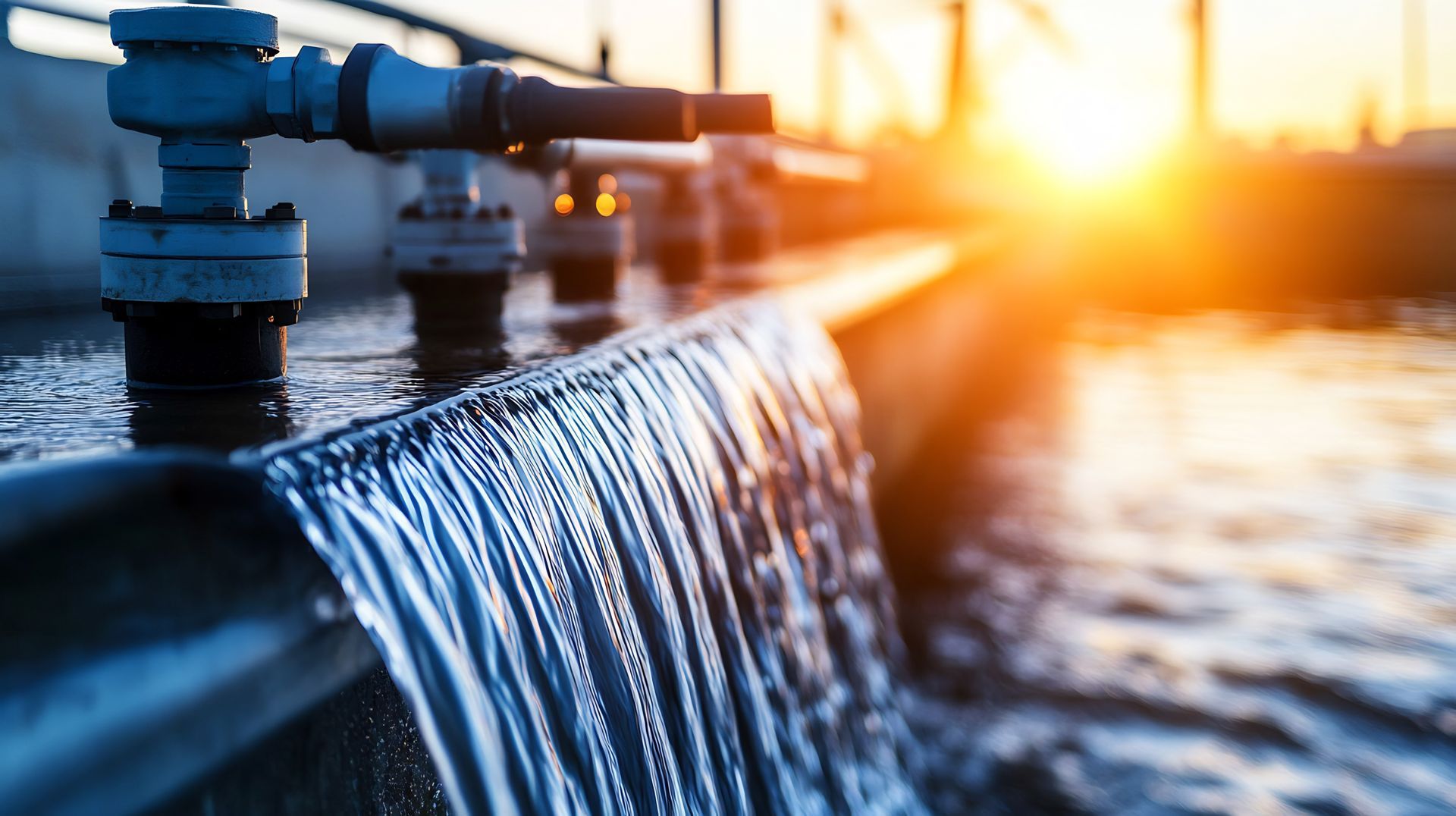 Hauswirtschaftsraum im Keller mit Sanitäranlagen, Rohren, einem großen Wassertank und Messgeräten.