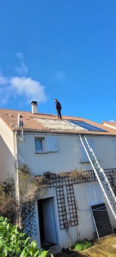 Travaux de couverture chez un particulier