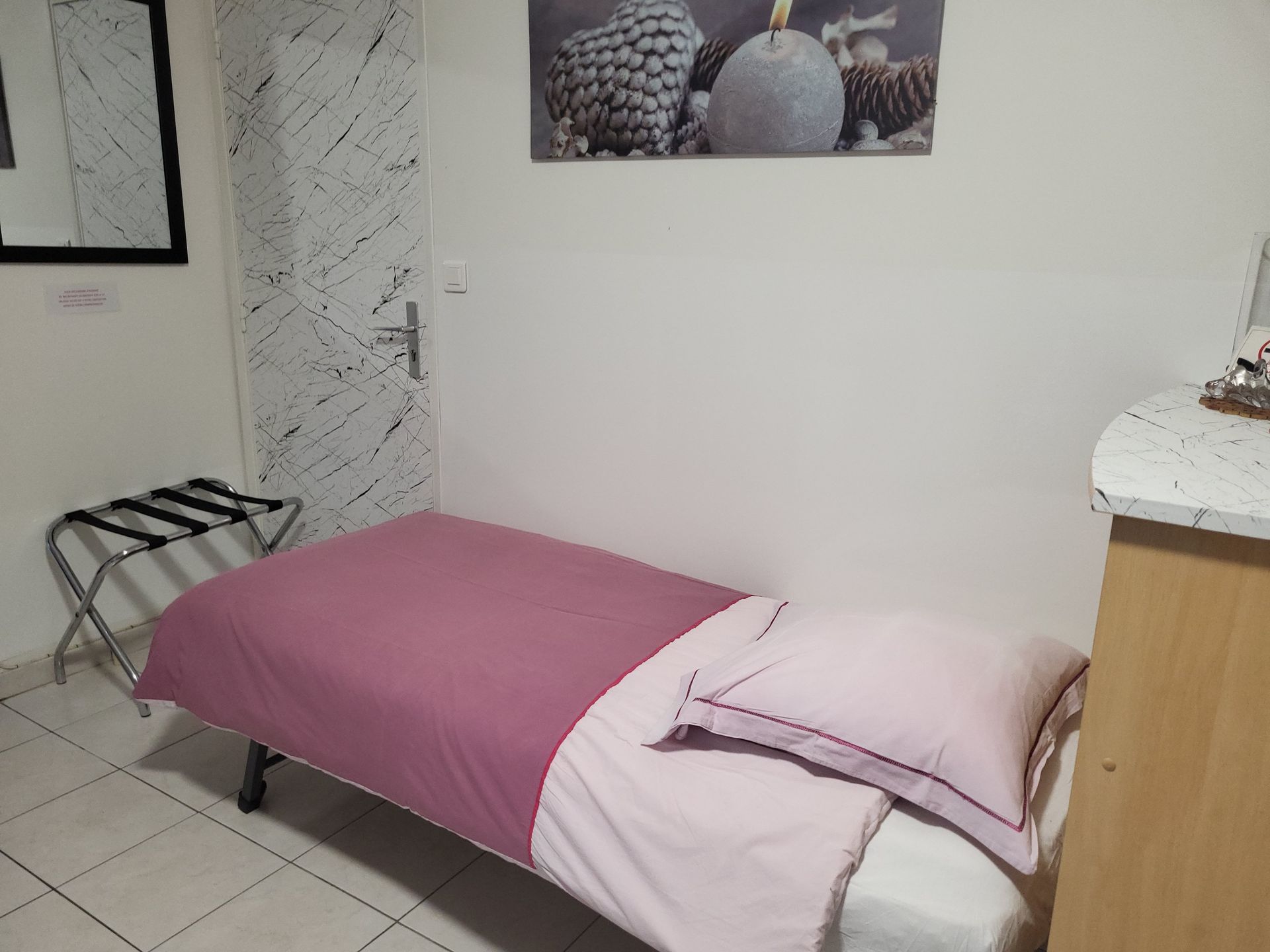 Lit d'appoint pour visiteur ou personne supplémentaire