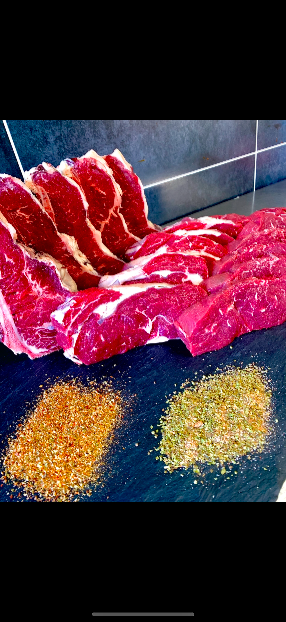 Roastbeef mit Gewürzen
