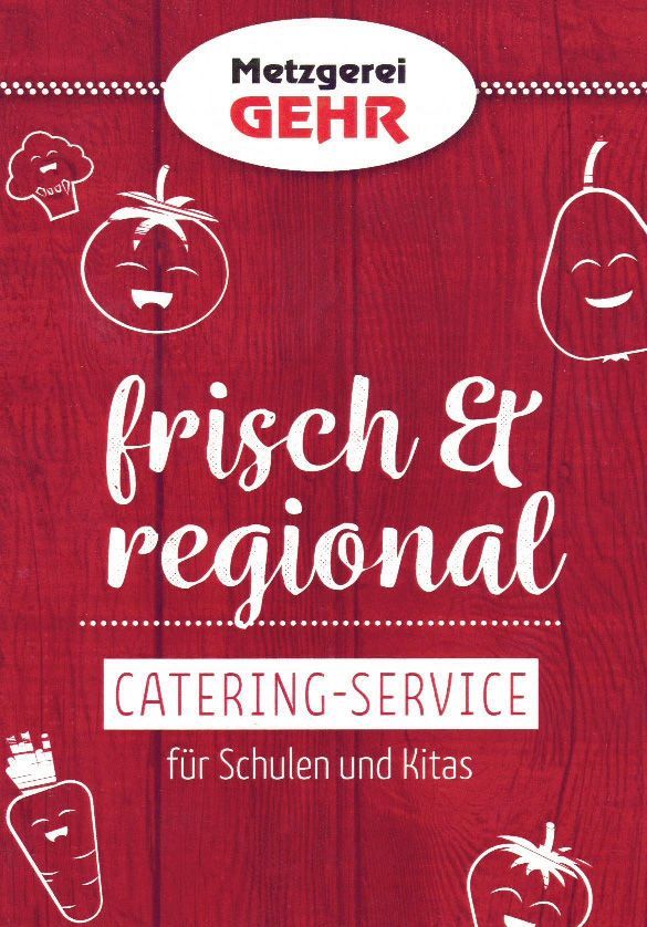Flyer Catering für Kitas - Seite 1