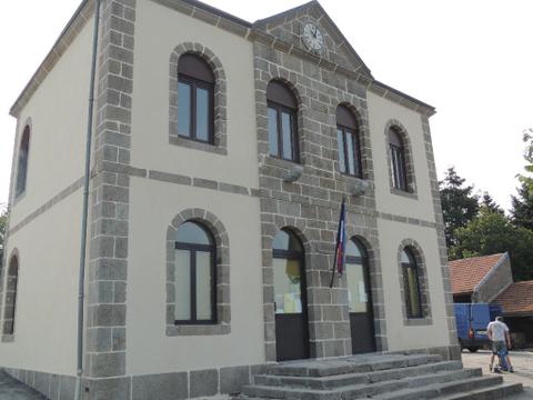 Façade mairie après réfection