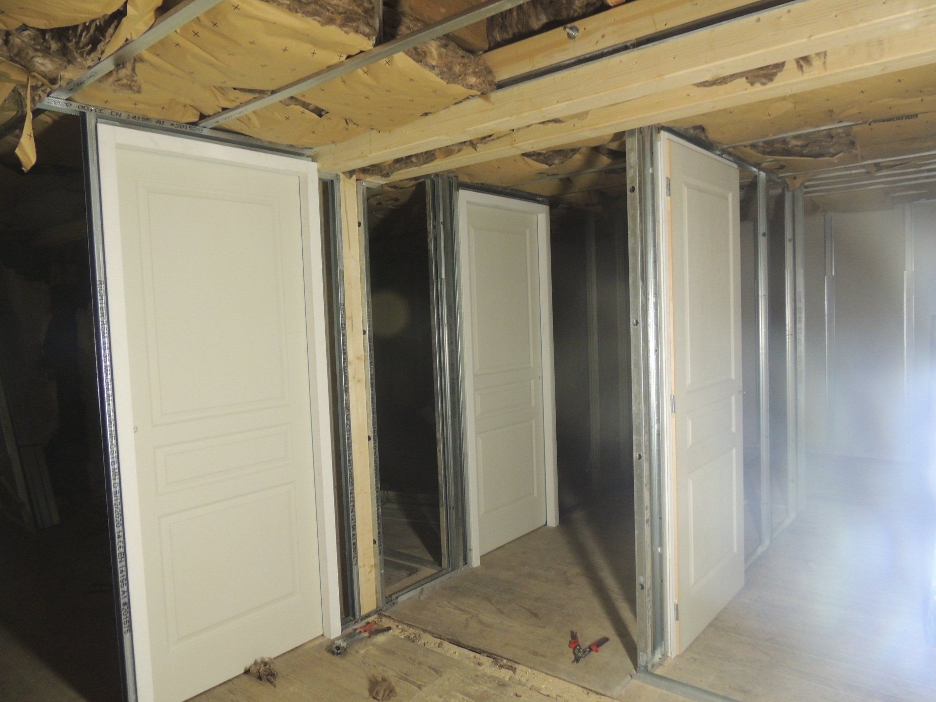 Création de cloisons