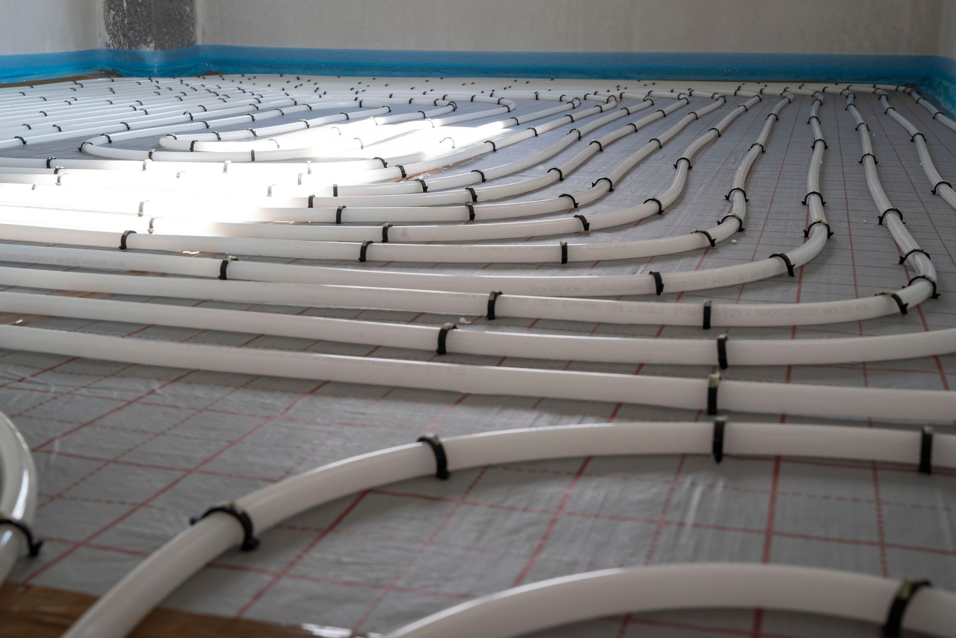 Tuyaux de chauffage au sol