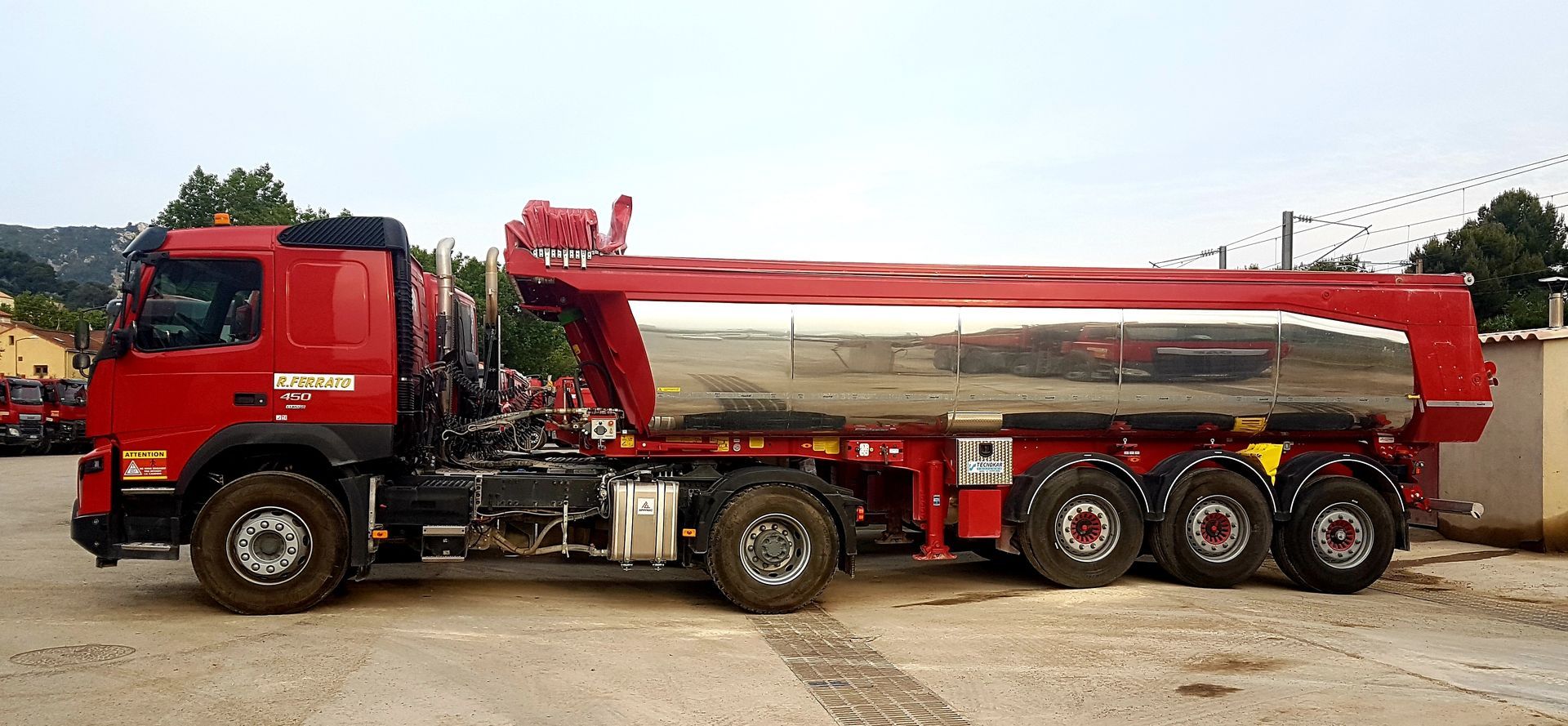 Semi-remorque 3 essieux