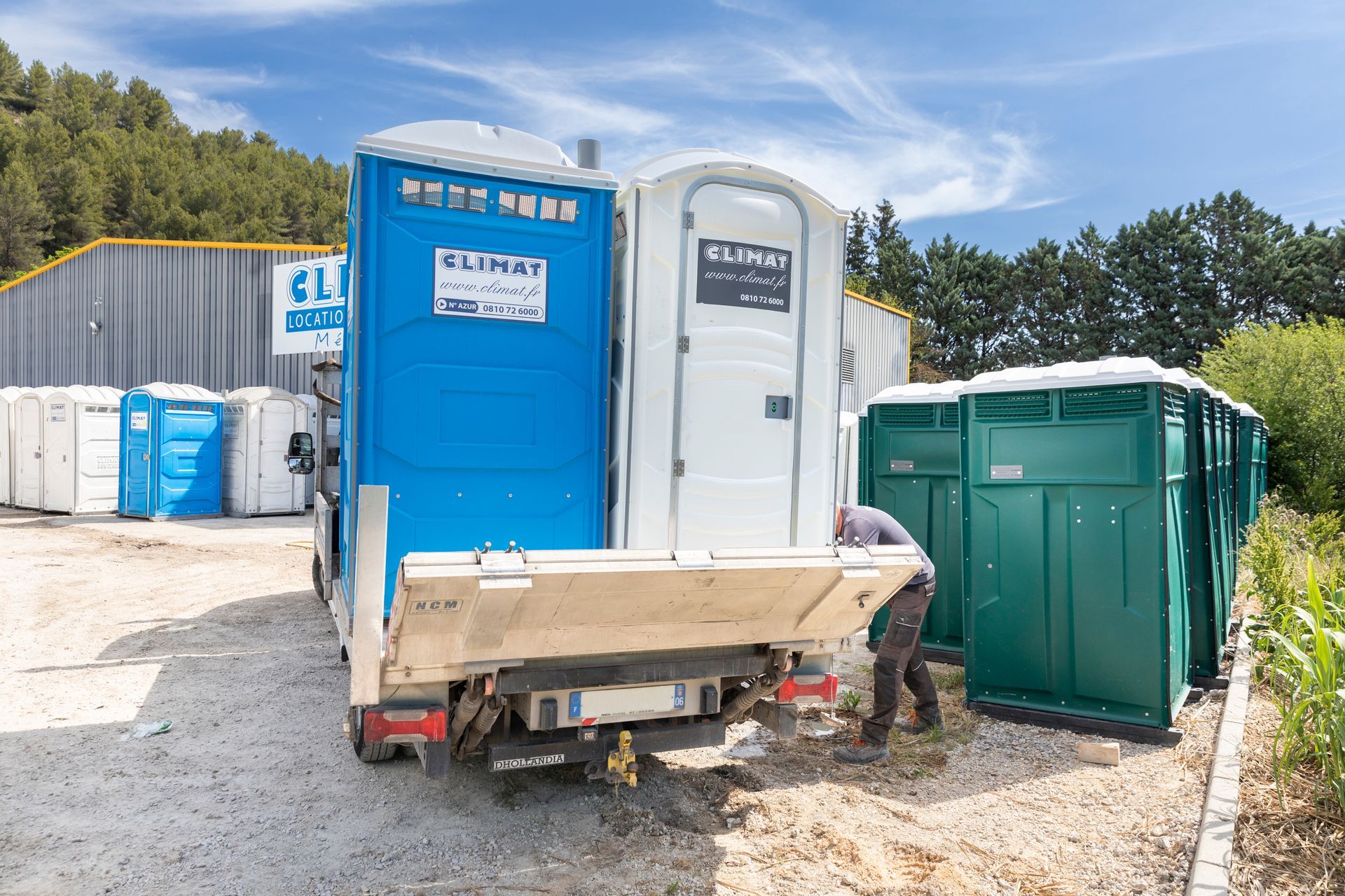 Nos locaux avec tous nos produits