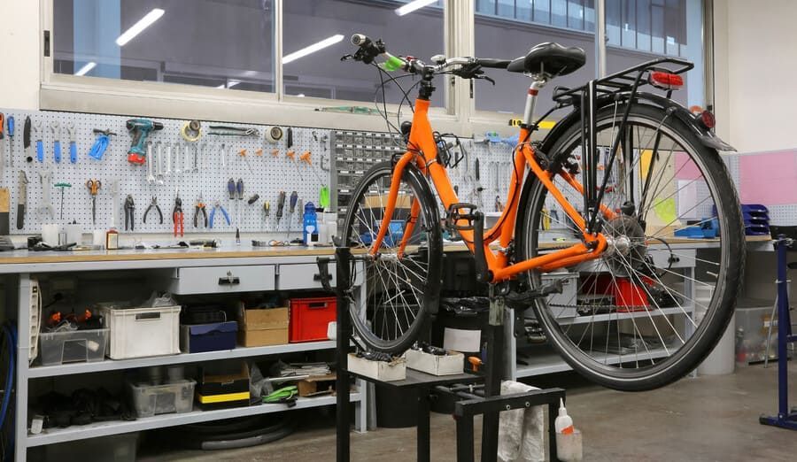 Bicicleta naranja
