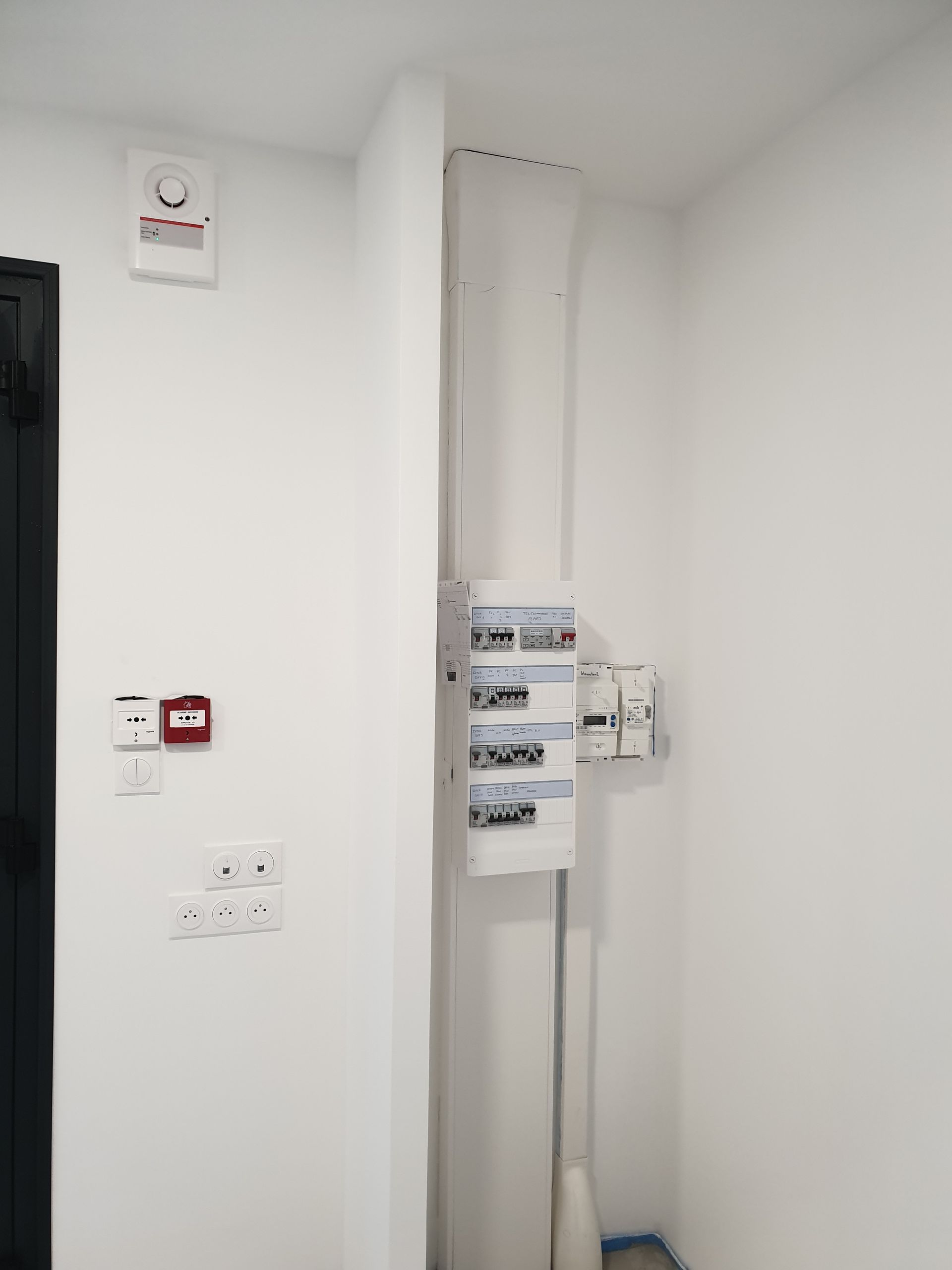 Pose de compteur électrique