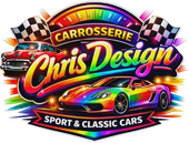 Logo Carrosserie Chris Design 