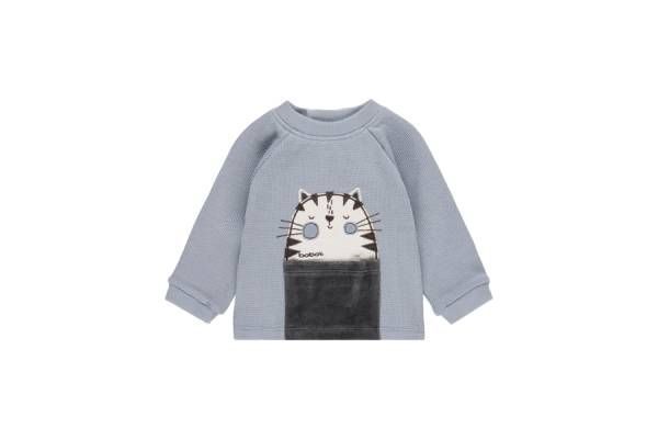pull gris pour enfants