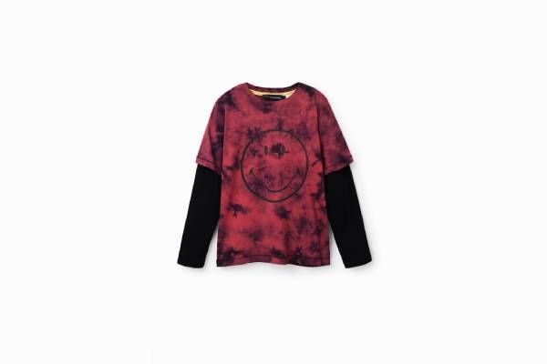 pull rouge et noir