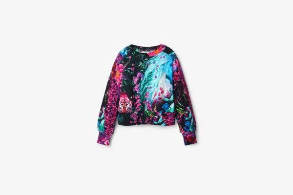 pull imprimé pour filles