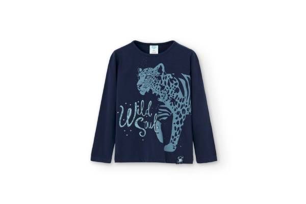 tee-shirt imprimé tigre