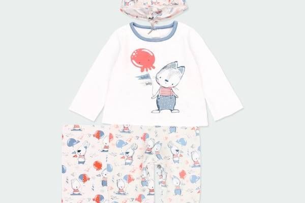 pyjama imprimé pour filles